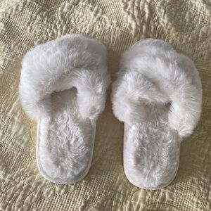 Fuzzy slippers